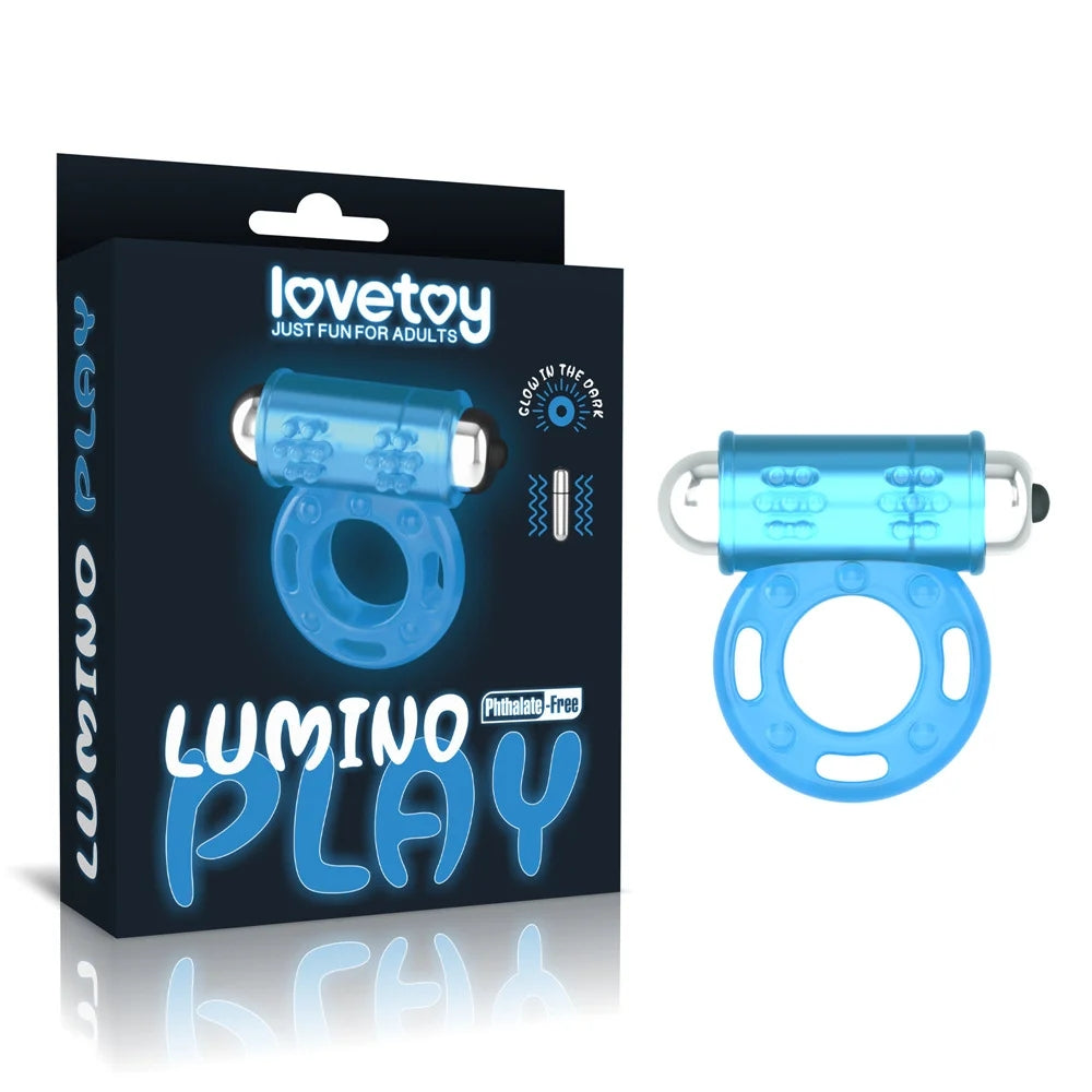 Lovetoy Lumino Play Phyhalate Free Penis Ring