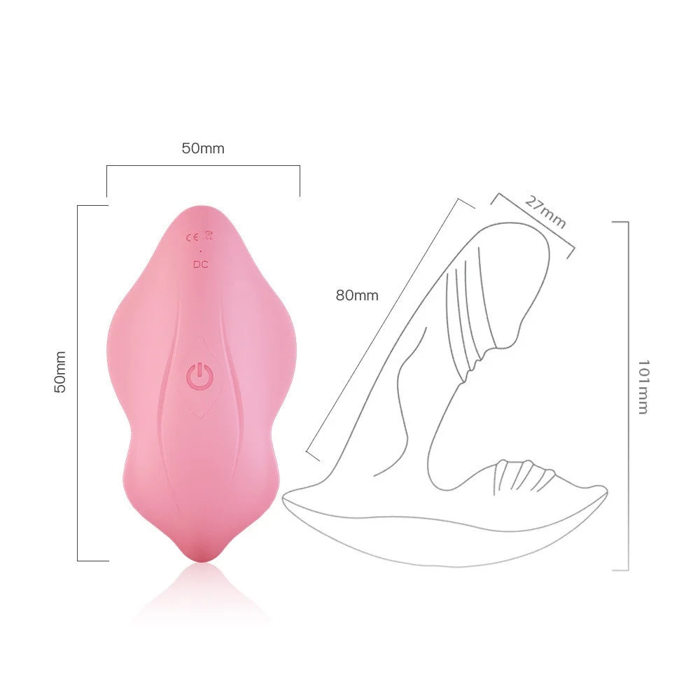 WHISTLE 9 Frequencies Vibrating Panty Dildo Vibrator