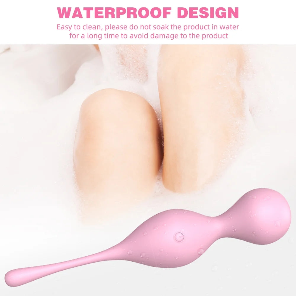 Remote Control Kegel Ball Vibrating Ben Wa Egg G-spot Vaginal Stimulator