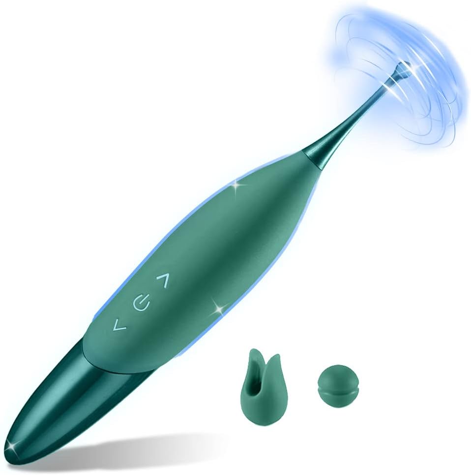 7 High Frequency 5 Speed Powerful Vibration Clitoral G spot Vibrator Stimulator With Whirling Motion