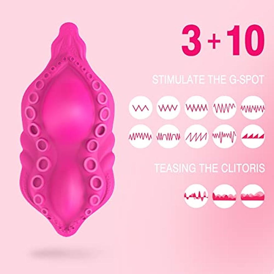 Butterfly Wearable Panty Vibrator with App & Remote Control Vibrating Clitorals Stimulator-ZhenDuo Sex Shop-ZhenDuo Sex Shop