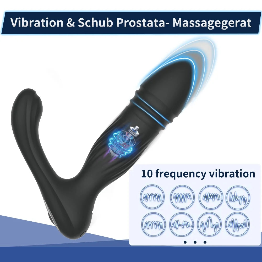 Telescopic Anal Vibrator Prostate Massager