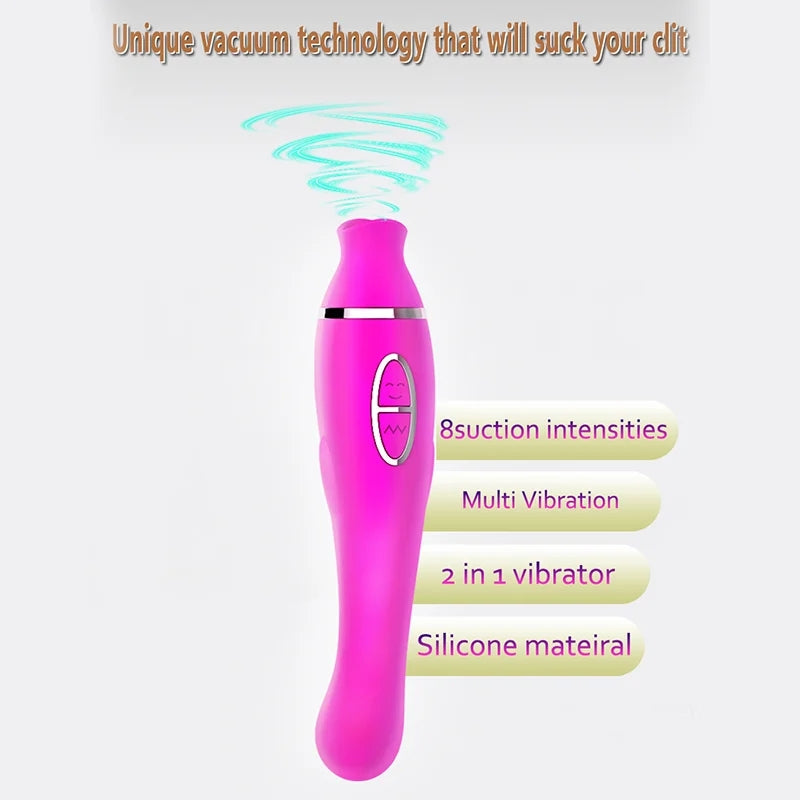 Female Breast Stimulator Pussy Sucker Vagina Vibrator Clitoris Licking Sex Toys For Adult