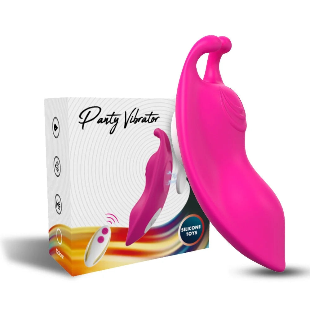 Wireless Remote Control Clit Stimulator & Panty Vibrator