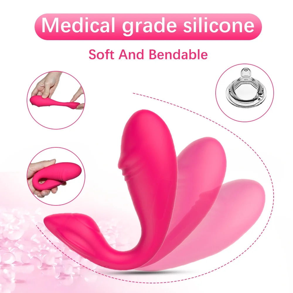 Wireless Remote Control Dildo Vibrating Panty G-spot Clitoris Stimulatorn Massage Vibrators