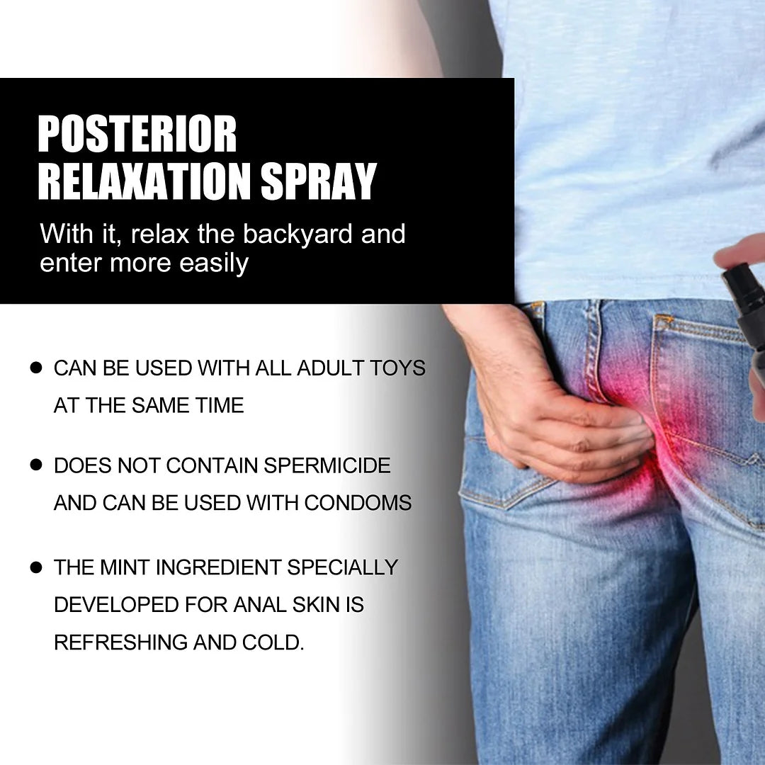 Posterior Relaxation Spray Anal Sex Lubricant