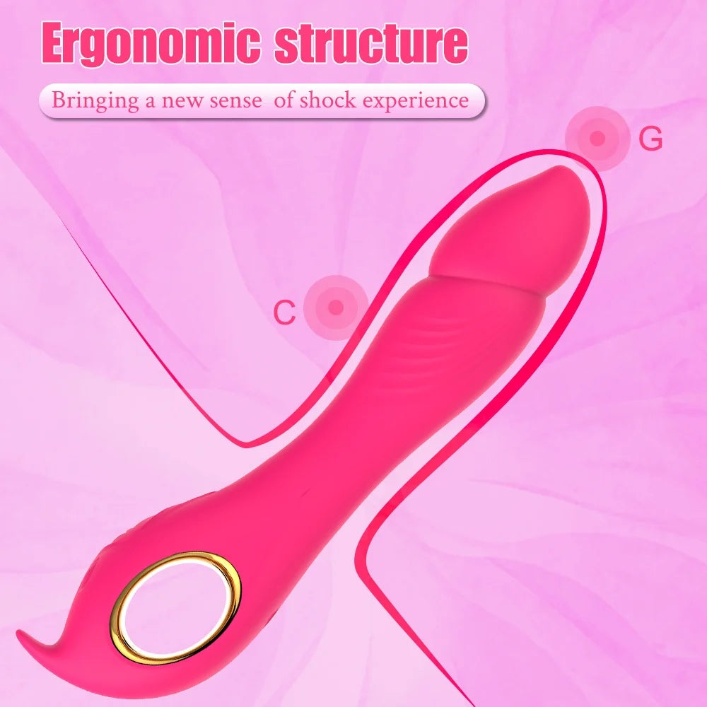 Inflatable Strong Shock Wand Vibrator