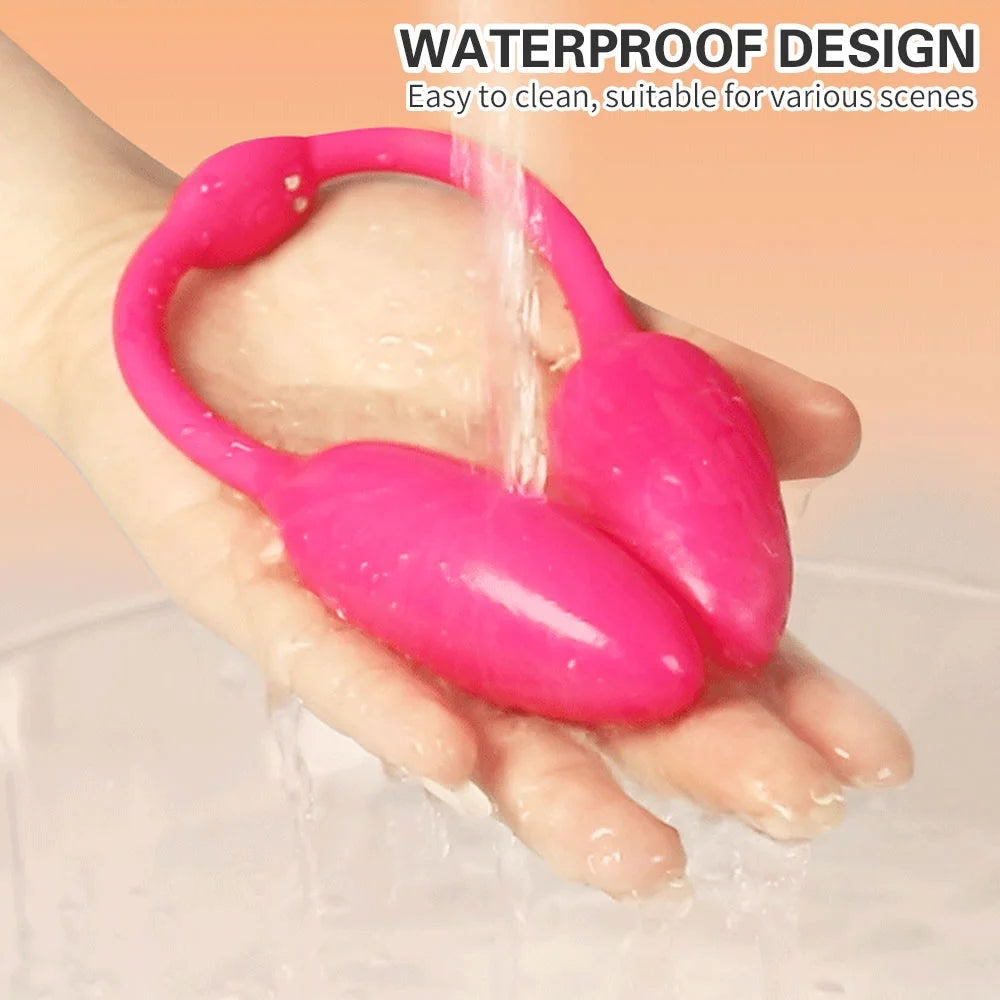 10 Frequency Vibrating G-spot Vaginal Stimulator Butt Plug With Remote Control