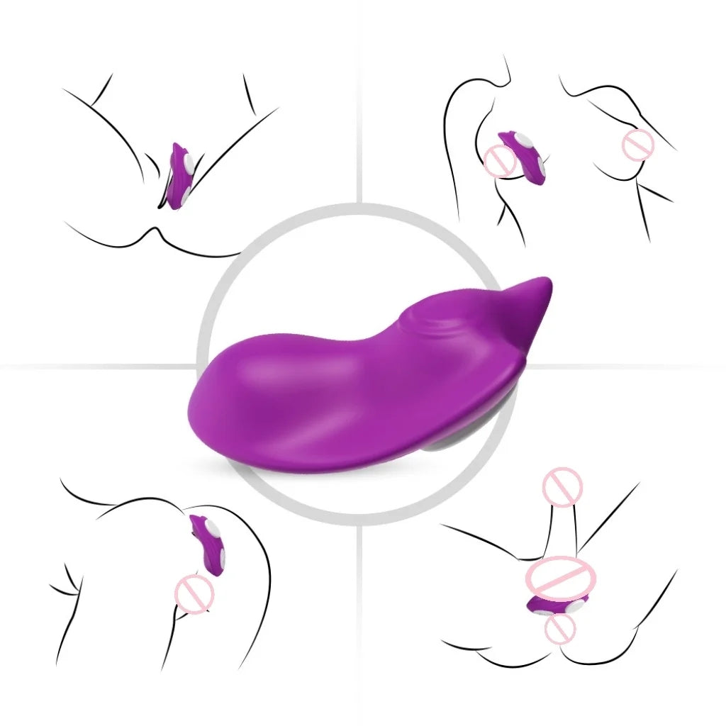 Women's Wireless Remote Control Invisible Wearing Jump Egg Outdoor Masturbation