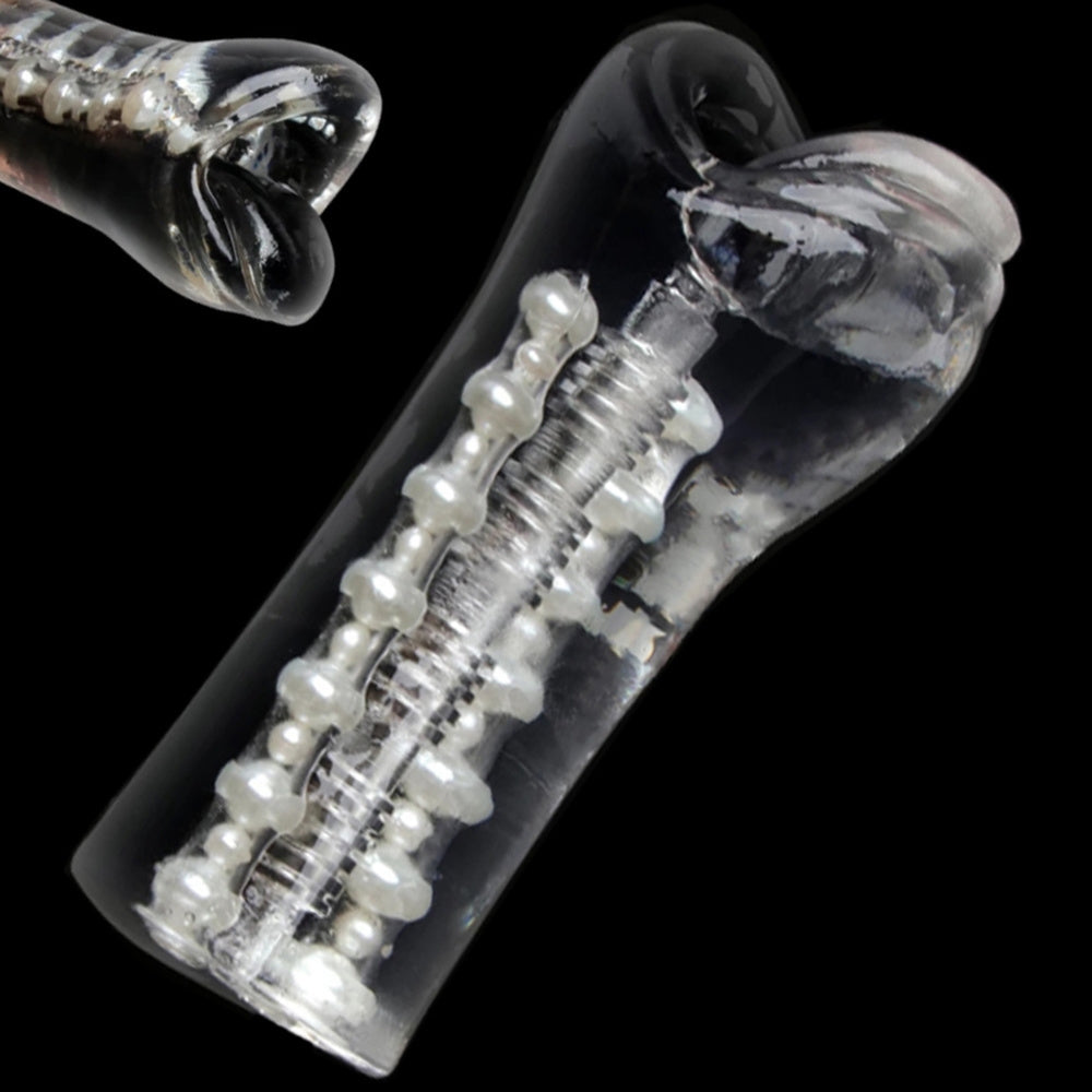 Transparent Manual Masturbator Cup