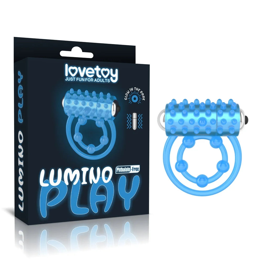 Lovetoy Lumino Play Phyhalate Free Penis Ring