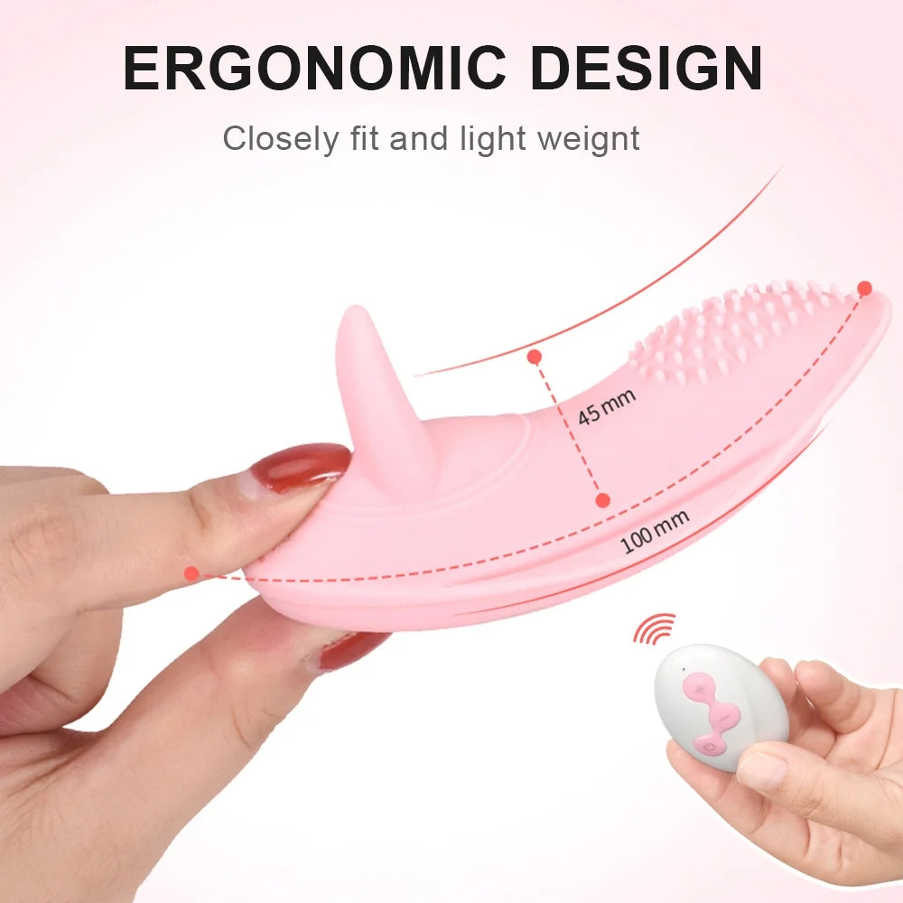 Magnetic Suction Wearable Invisible Mini Remote Control Vibration Massager