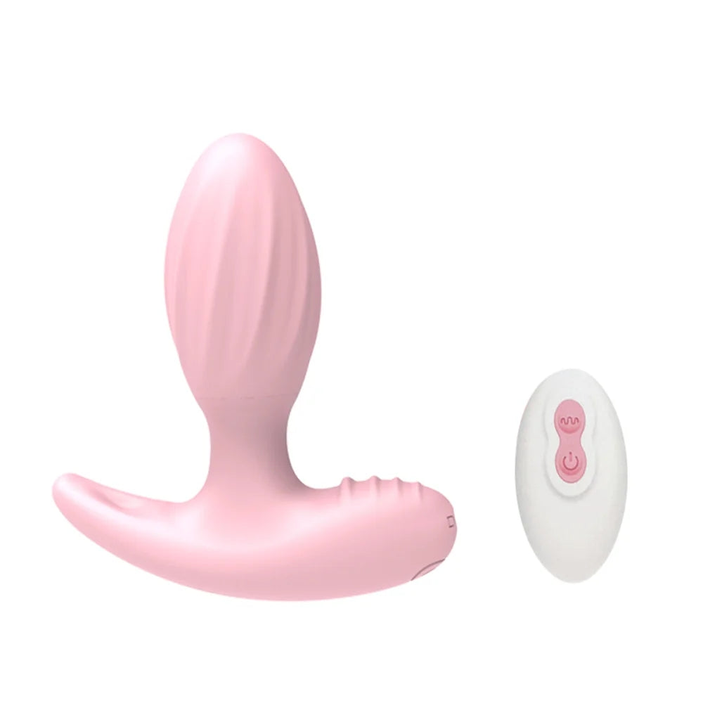 Anal Vibrators Wireless Remote Control Dildo Butt Plug For Adults