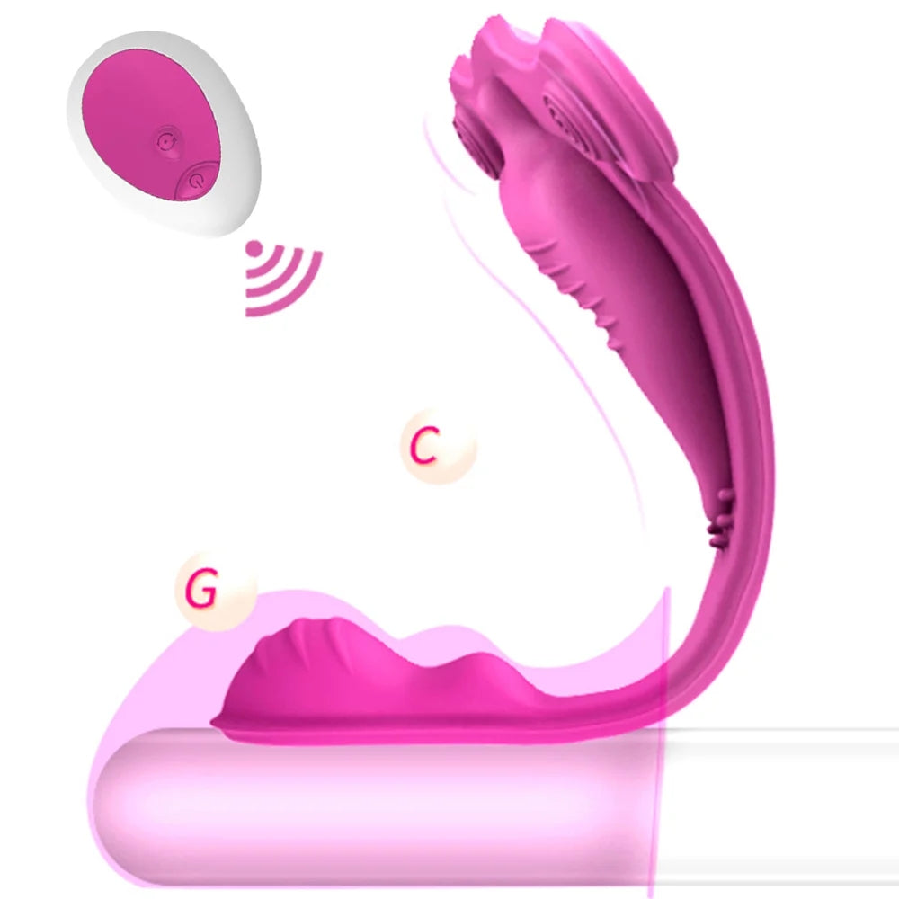 Remote Control 10 Frequency Wearable Panty Vibrator