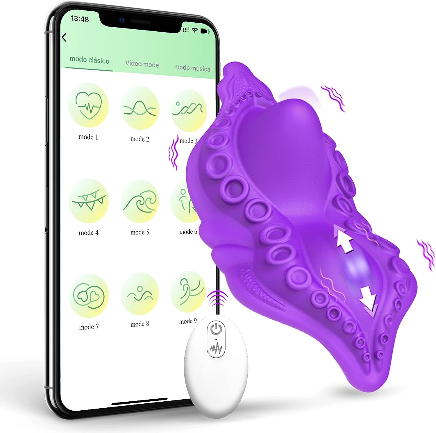 Butterfly Wearable Panty Vibrator with App & Remote Control Vibrating Clitorals Stimulator-ZhenDuo Sex Shop-ZhenDuo Sex Shop