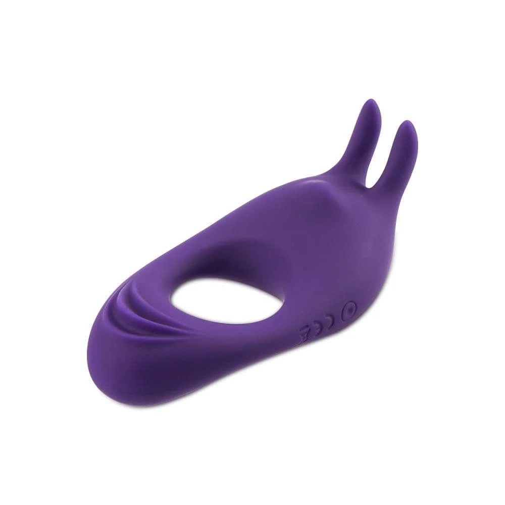 9 Vibrating Rabbit Silicone Multi-functional Cock Ring