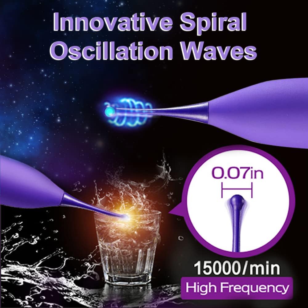 7 High Frequency 5 Speed Powerful Vibration Clitoral G spot Vibrator Stimulator With Whirling Motion