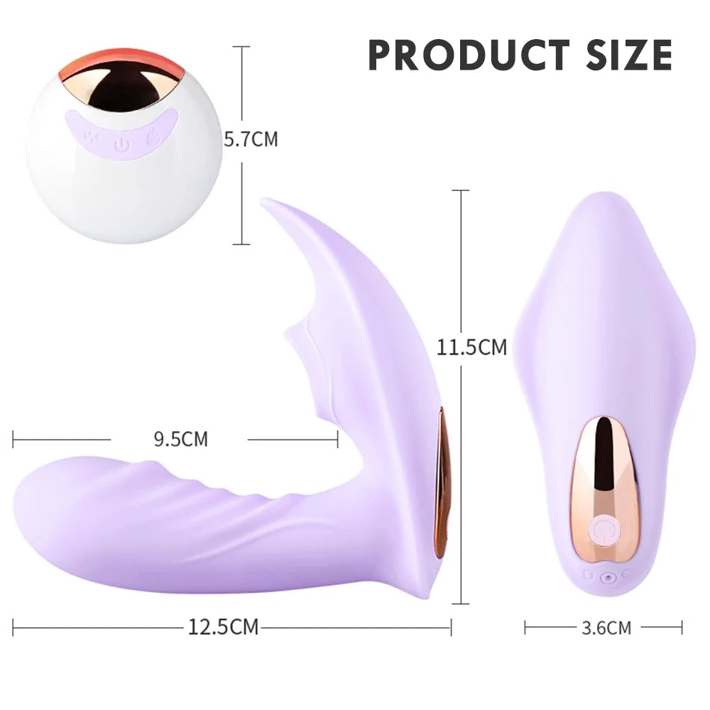 Maggie Princess App Control Swing & Sucking Vibrator Dildo Panty Vibrator