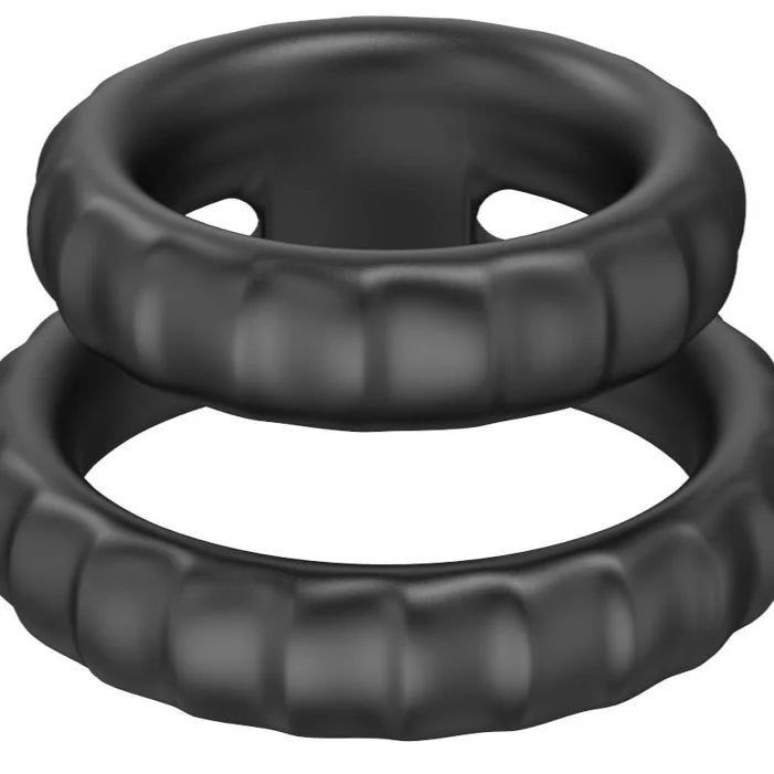 Liquid Silicone Double Lock Ring Penis Ring