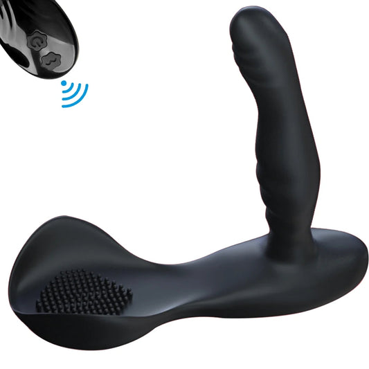 Heating Prostate Massager Anal Dildo Vibrator