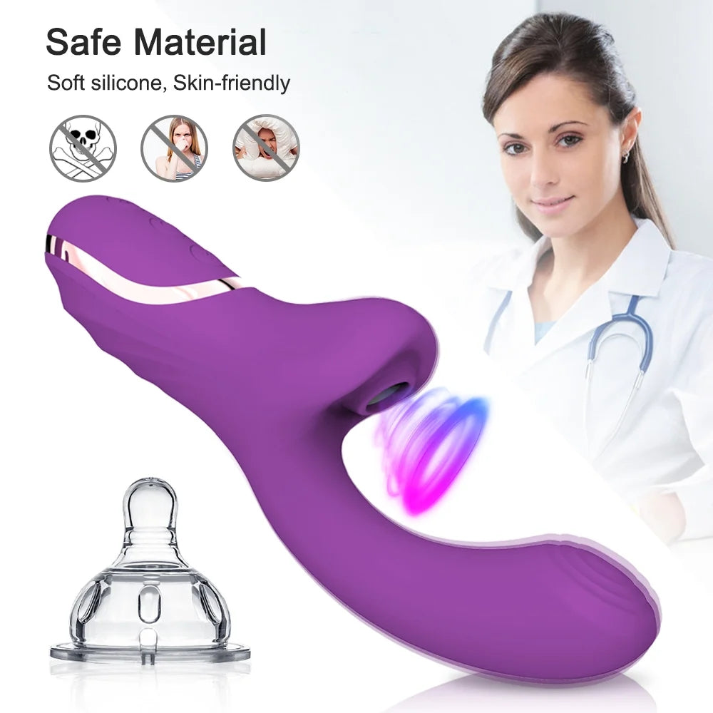 Clit Vibrator 10 Modes Clitoral Sucking Stimulator