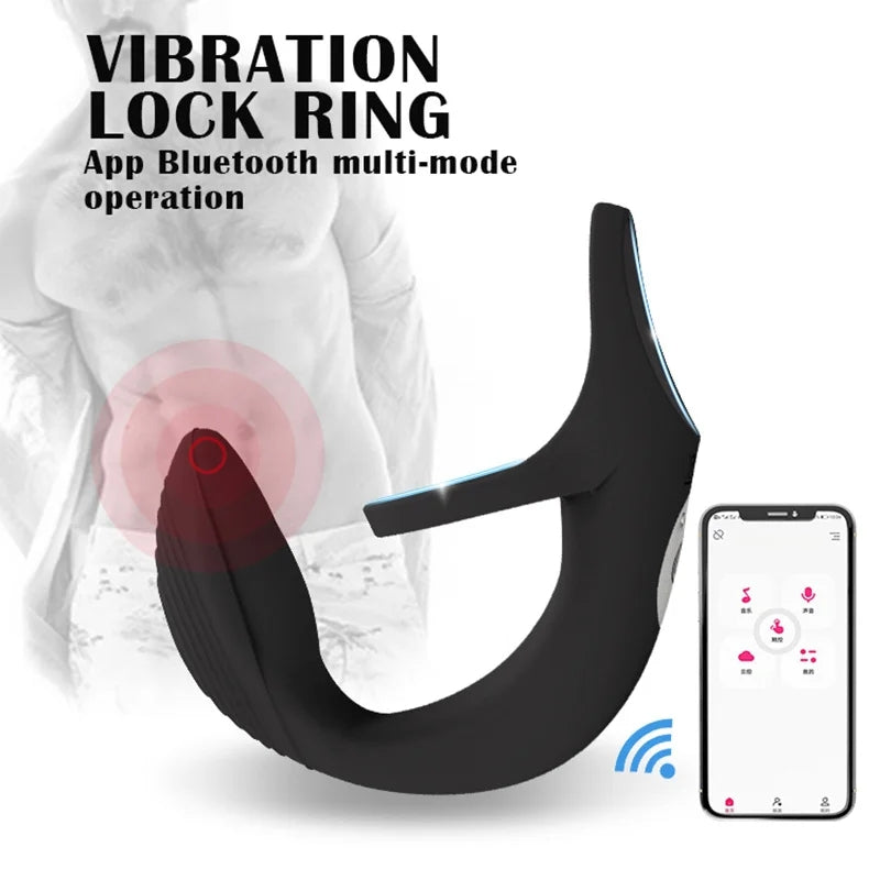 Male Prostate Massagers Vibrator Penis Rings Vibrator