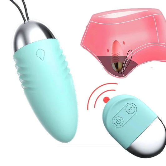 10 Speed Vibrating Balls G- Spot Clitoral Stimulator With Remote Control For Adult