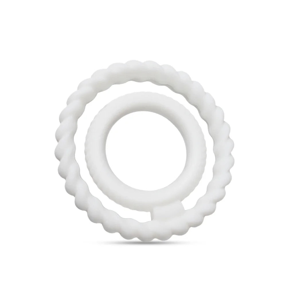 Silicone Dual Penis Ring