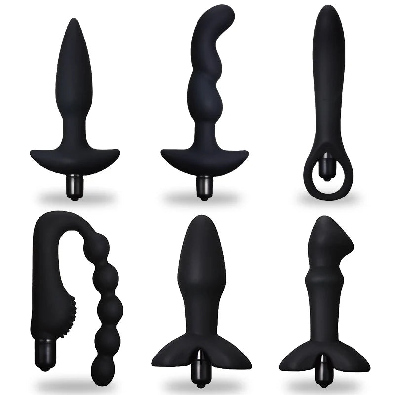 Silicone Anal Plug Prostate Massager G-spot Stimulator