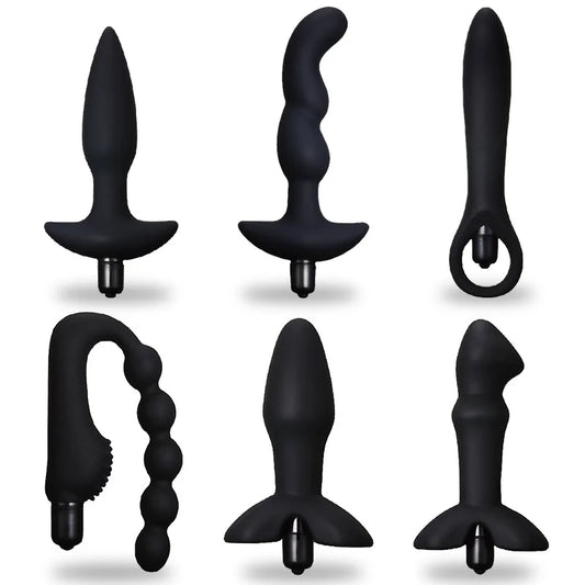 Silicone Anal Plug Prostate Massager G-spot Stimulator