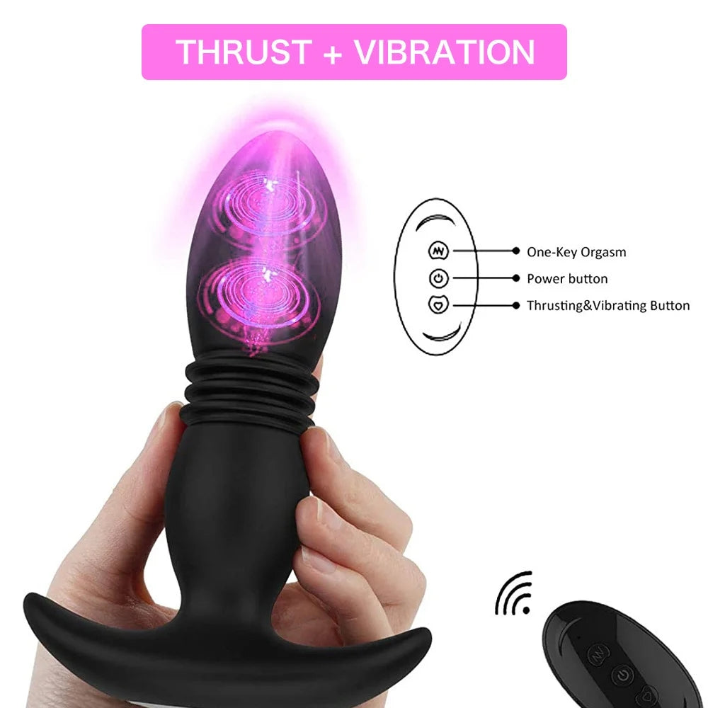 12 Frequency Vibration Masturbator