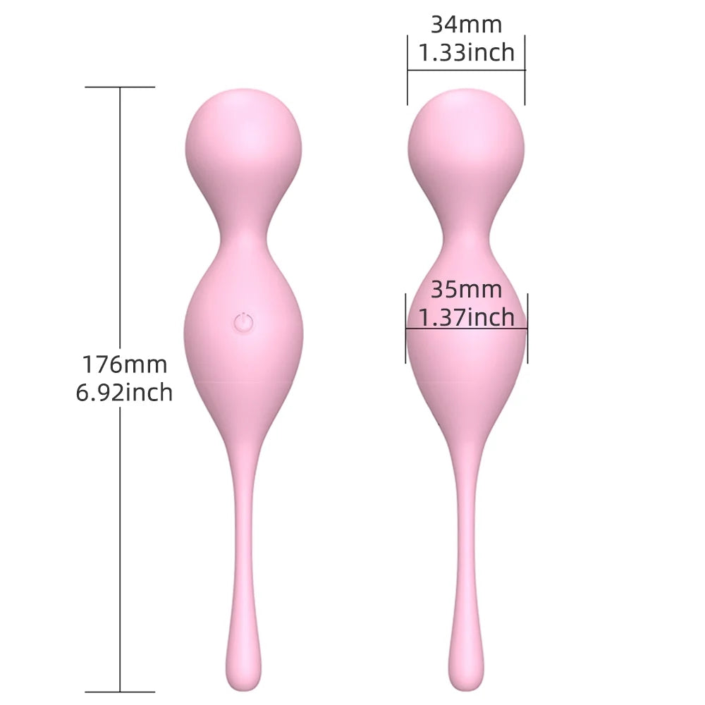 Remote Control Kegel Ball Vibrating Ben Wa Egg G-spot Vaginal Stimulator