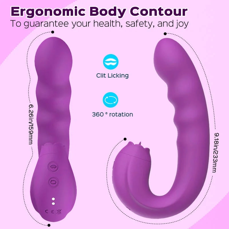 3 In 1 Female Clitoris Breast G-spot Stimulator