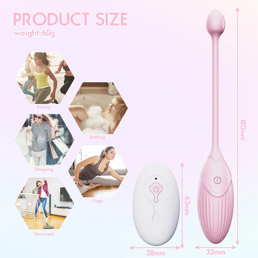 Clitoris Stimulation Vibrating Egg Dildo Vibrator For Women