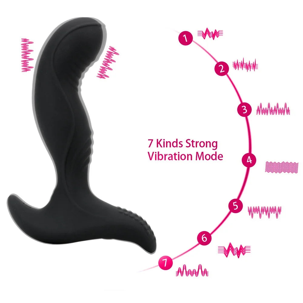 Wireless Remote Control Anal Vibrator Prostate Massager