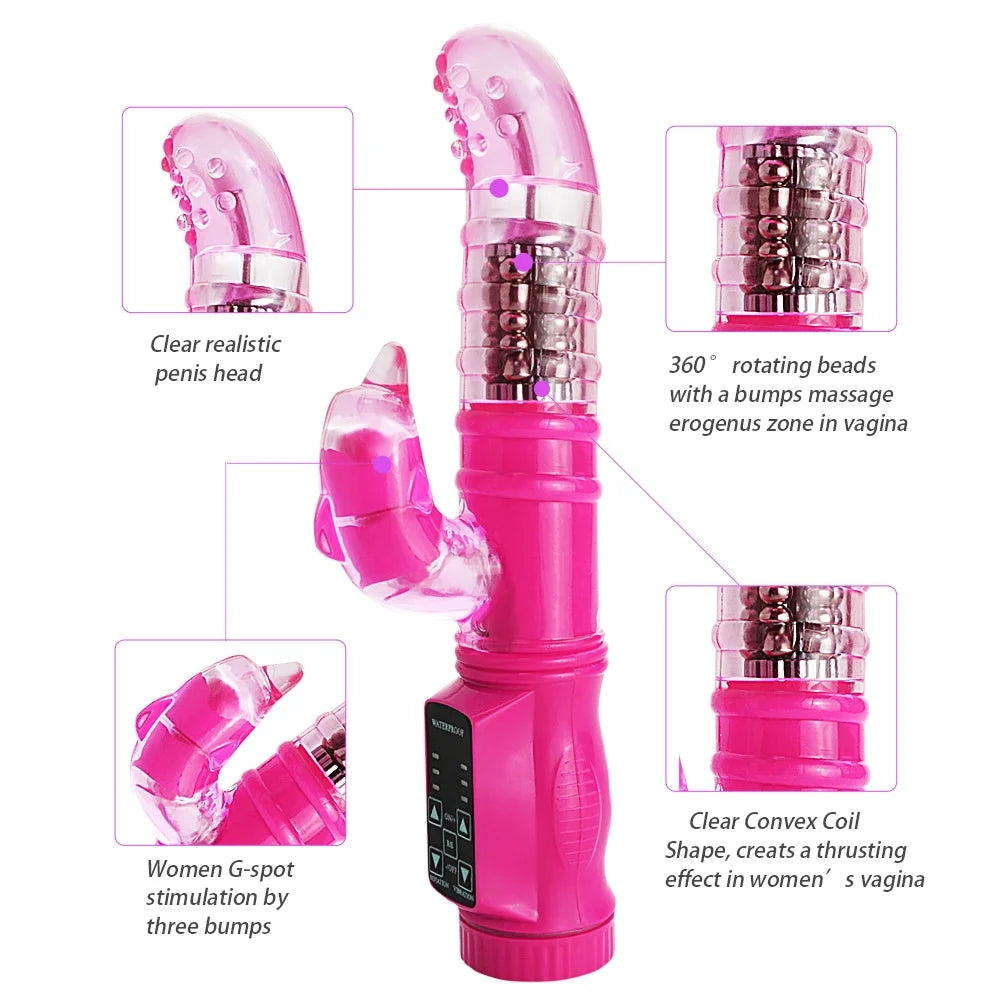 G Spot Dildo Rabbit Vibrator