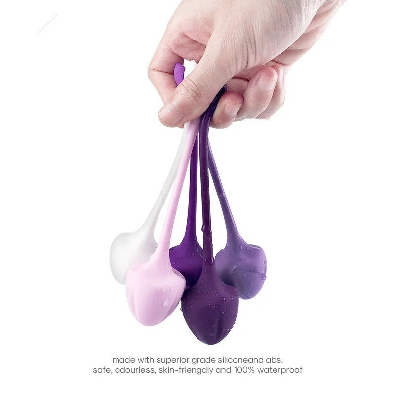 Women's Tight Toy Silicone 5-piece Kegel Ball Set