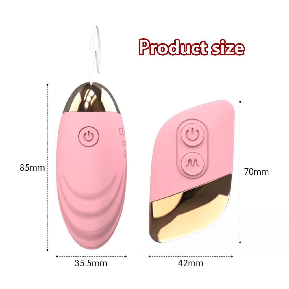 Wireless Remote Control Bullet Vibrator Vibrating Eggs