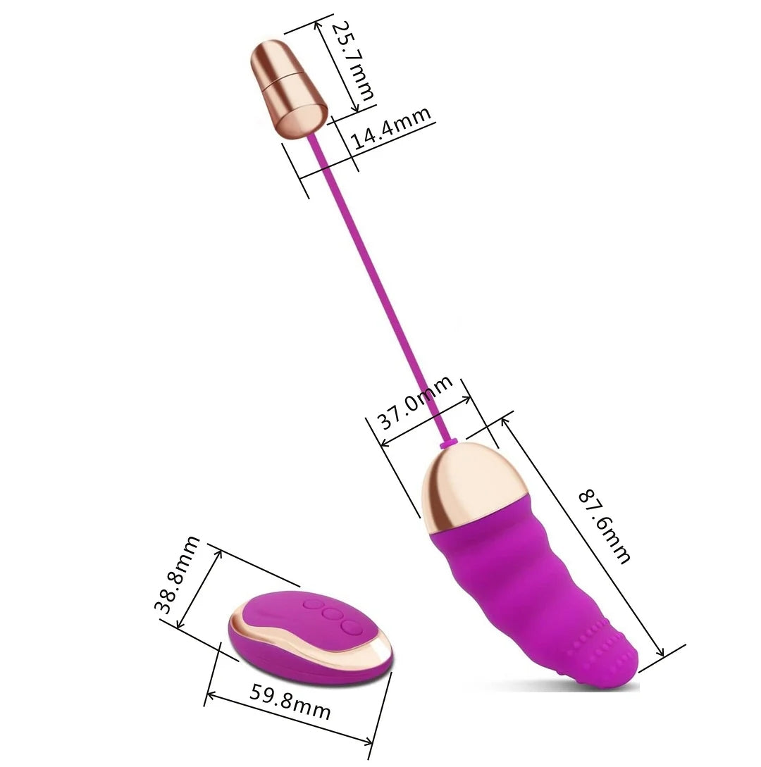 Waterproof Love Eggs Remote Control Vibrators