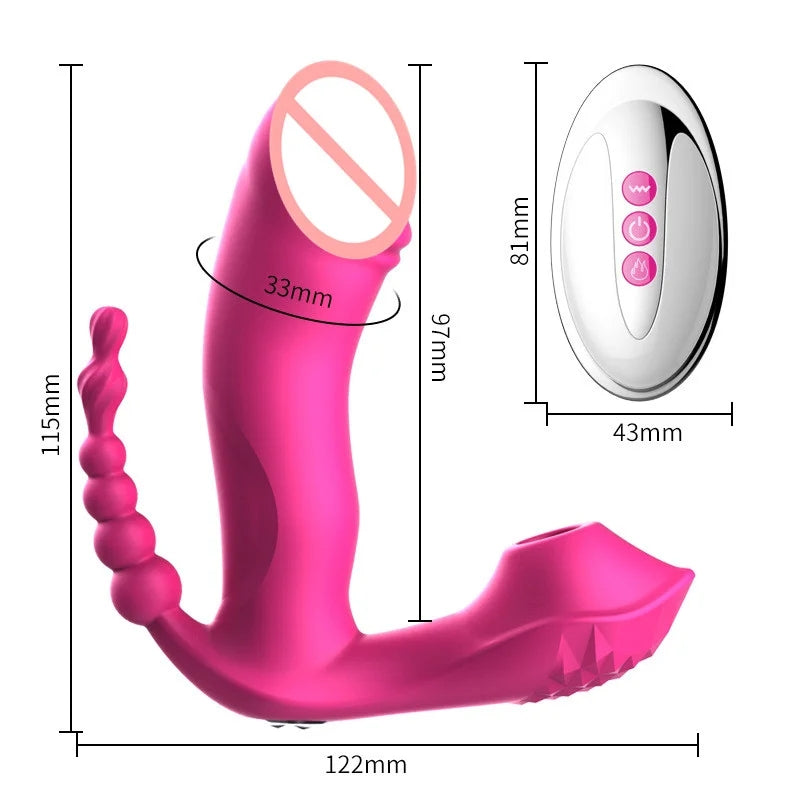 Fox M6 Invisible Vibration with Wireless Remote Control