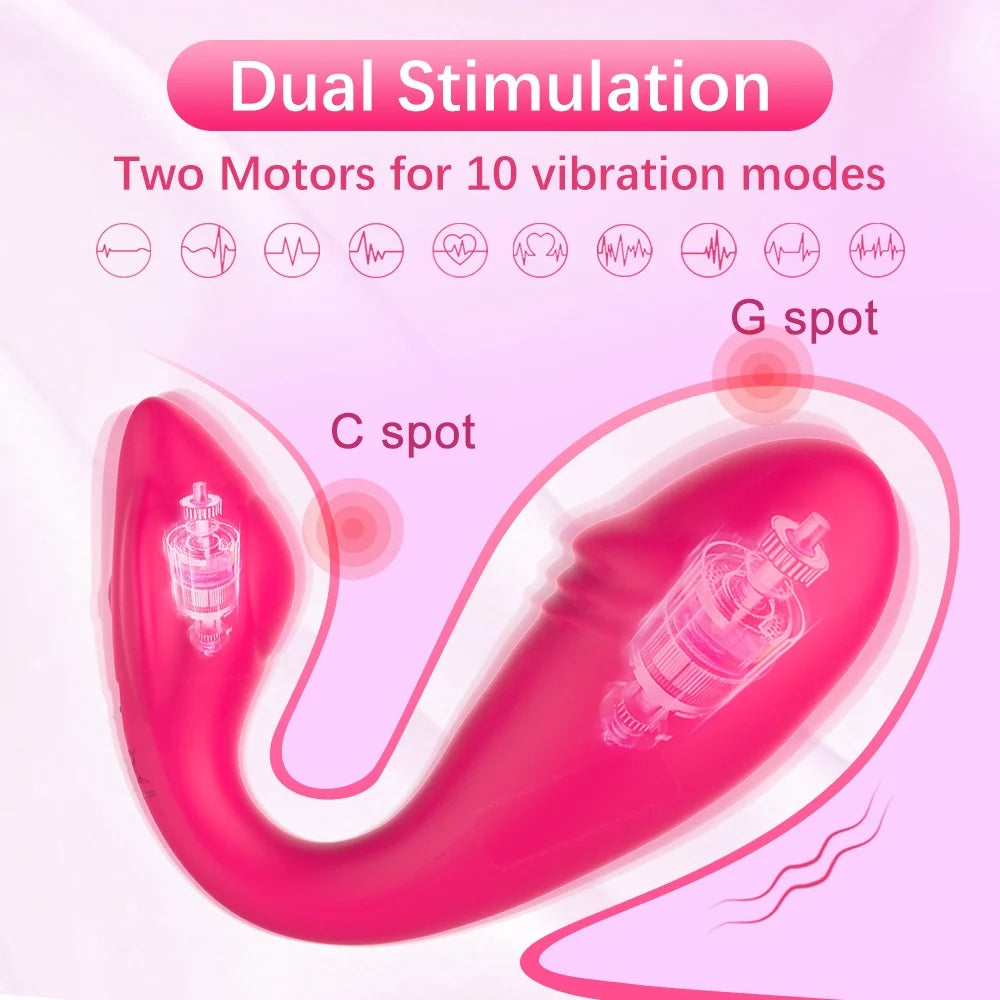 Wireless Remote Control Dildo Vibrating Panty G-spot Clitoris Stimulatorn Massage Vibrators