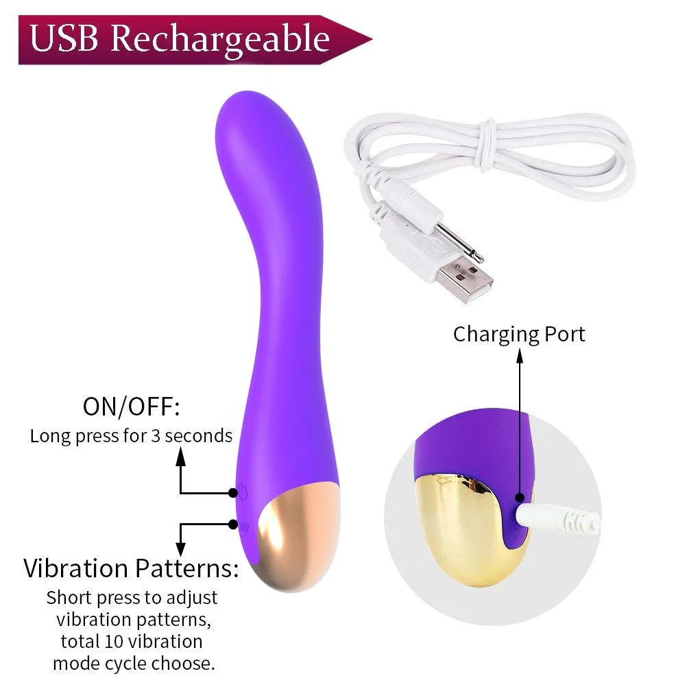 10 Speed Female Av Vibrator