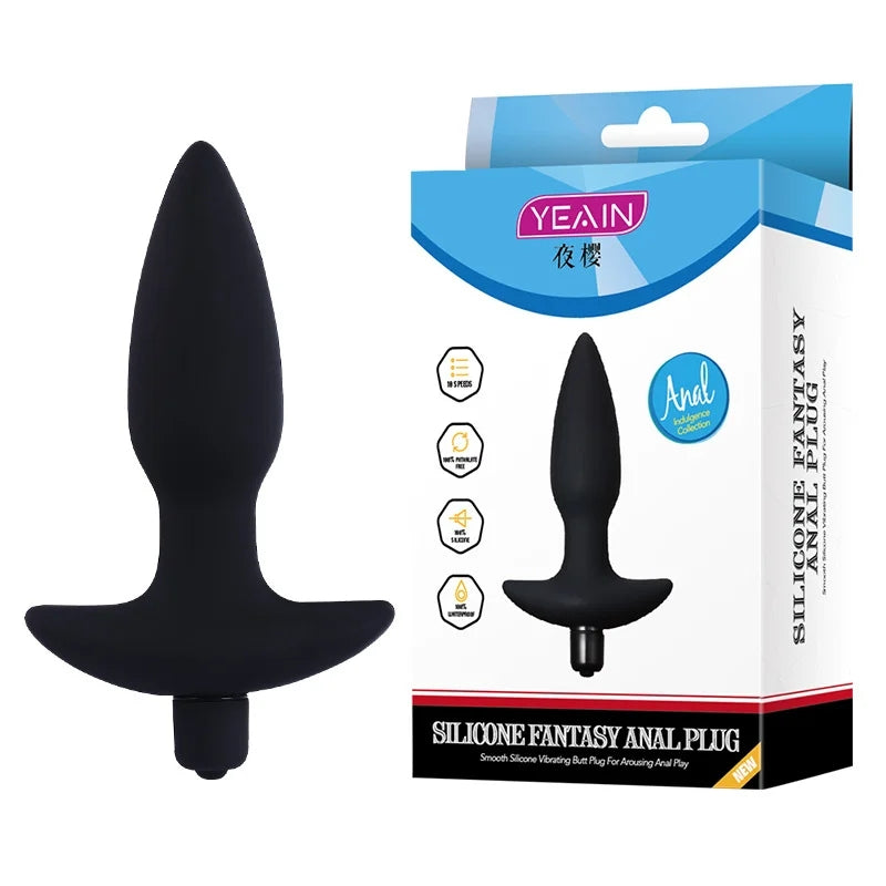 Silicone Anal Plug Prostate Massager G-spot Stimulator