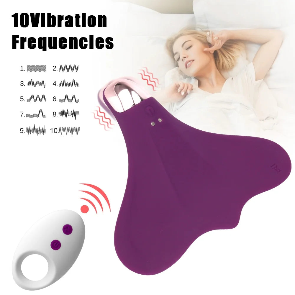 Wireless Remote Control 10 Frequency Strong Shock Panty Vibrator