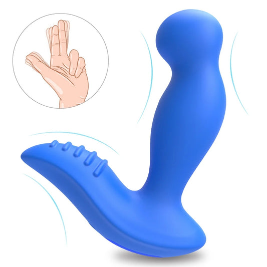 Men's Prostate Massager Pull Bead Anal Plug Masturbator