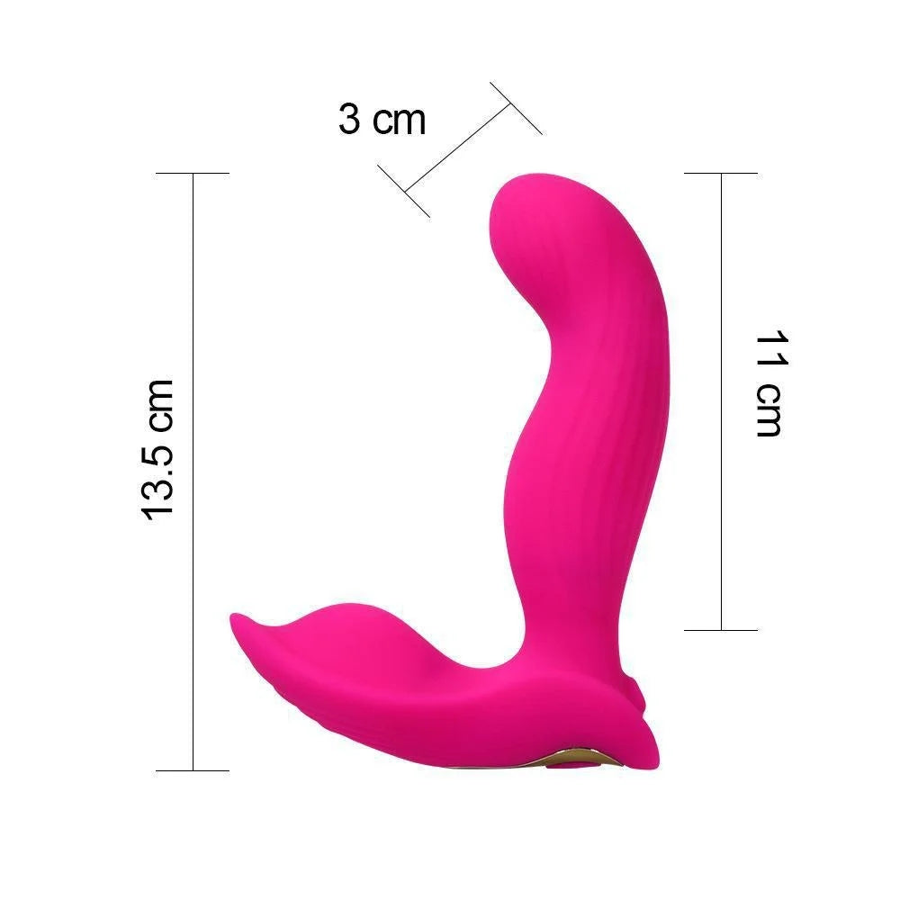 10 Frequency Wiggling Strong Shock Panty Vibrator