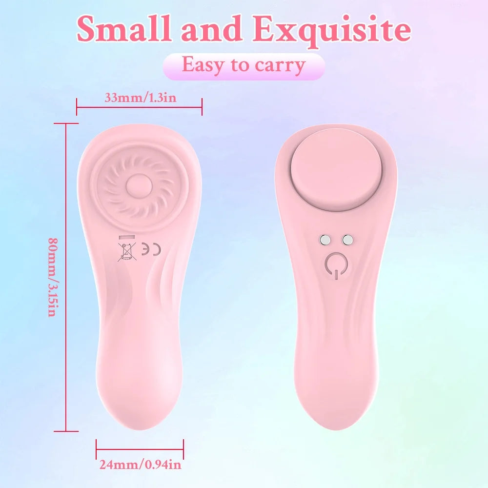 Wireless Remote Control Magnetic Suction Panty Vibrator