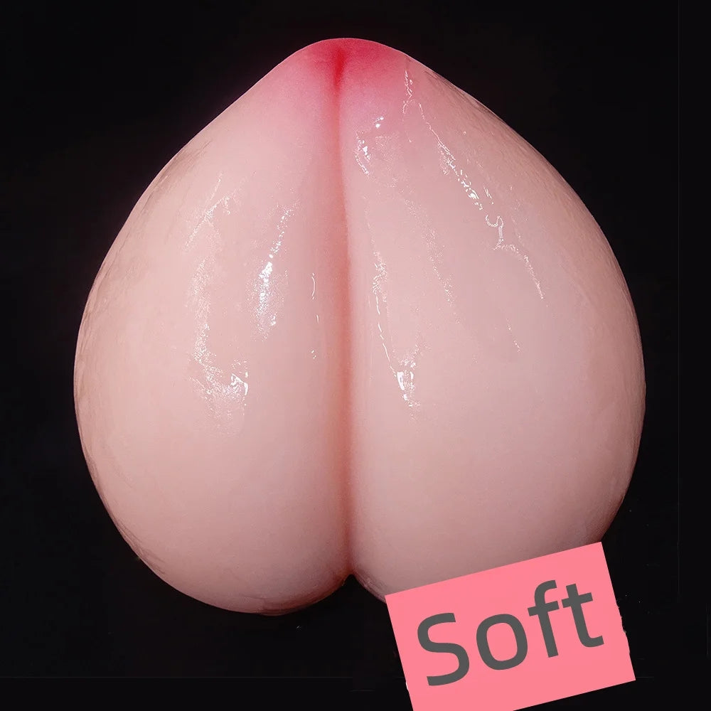 Peach Realistic Vagina Channel And Breast