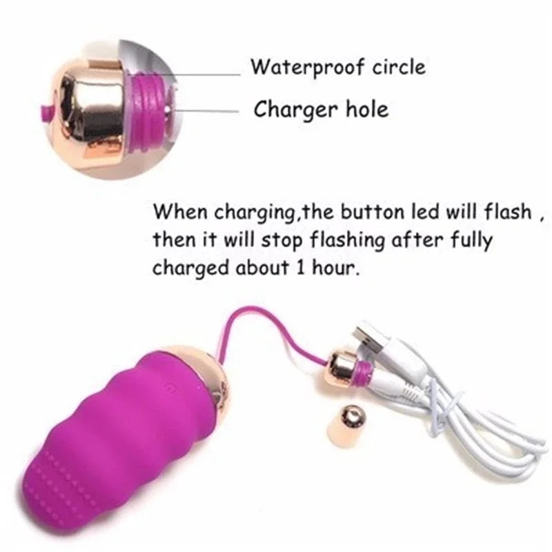 Waterproof Love Eggs Remote Control Vibrators