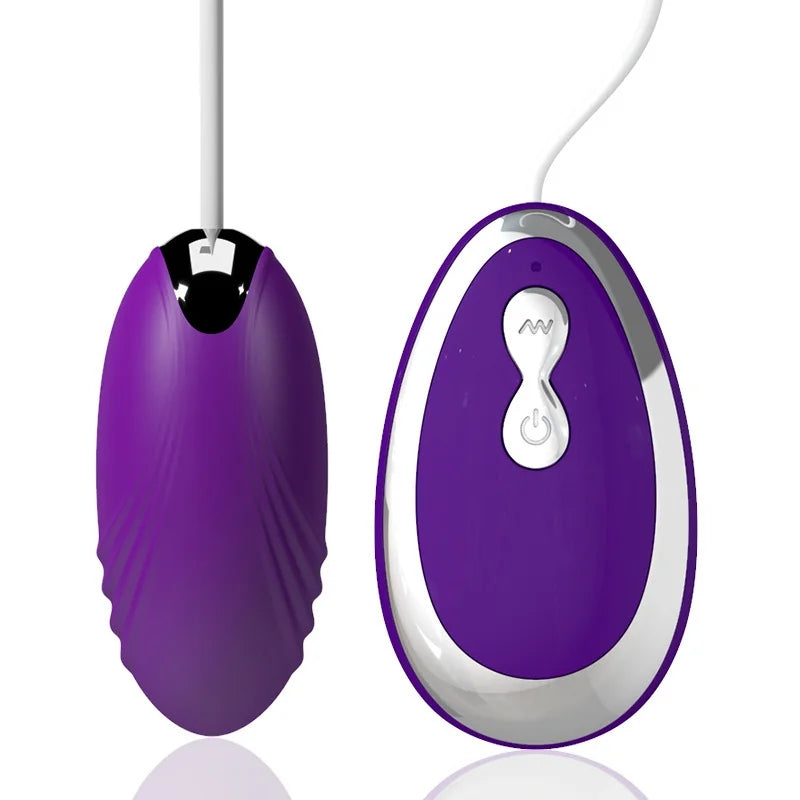 Wired Remote Control 20 Frequencies Vibrating Egg